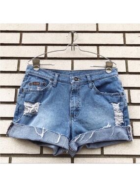 Riders By Lee Rolled Distressed Jean Shorts
